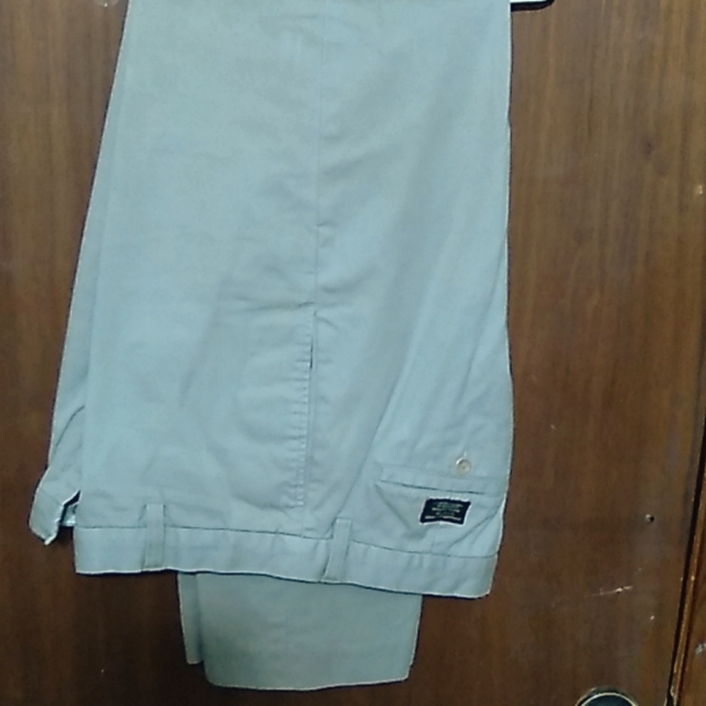 Banana Republic tan khakis